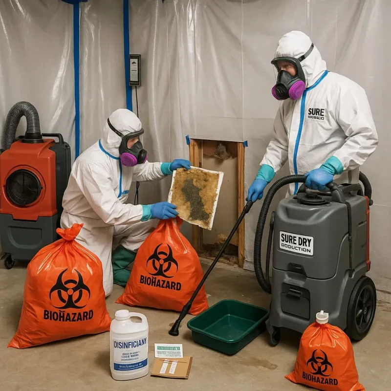 Contaminated Water Handling Protocols process in New Brighton, PA